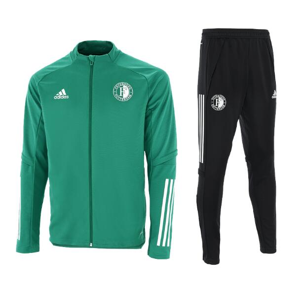 Feyenoord Green Training Kits Jacket with Trousers 2020/21